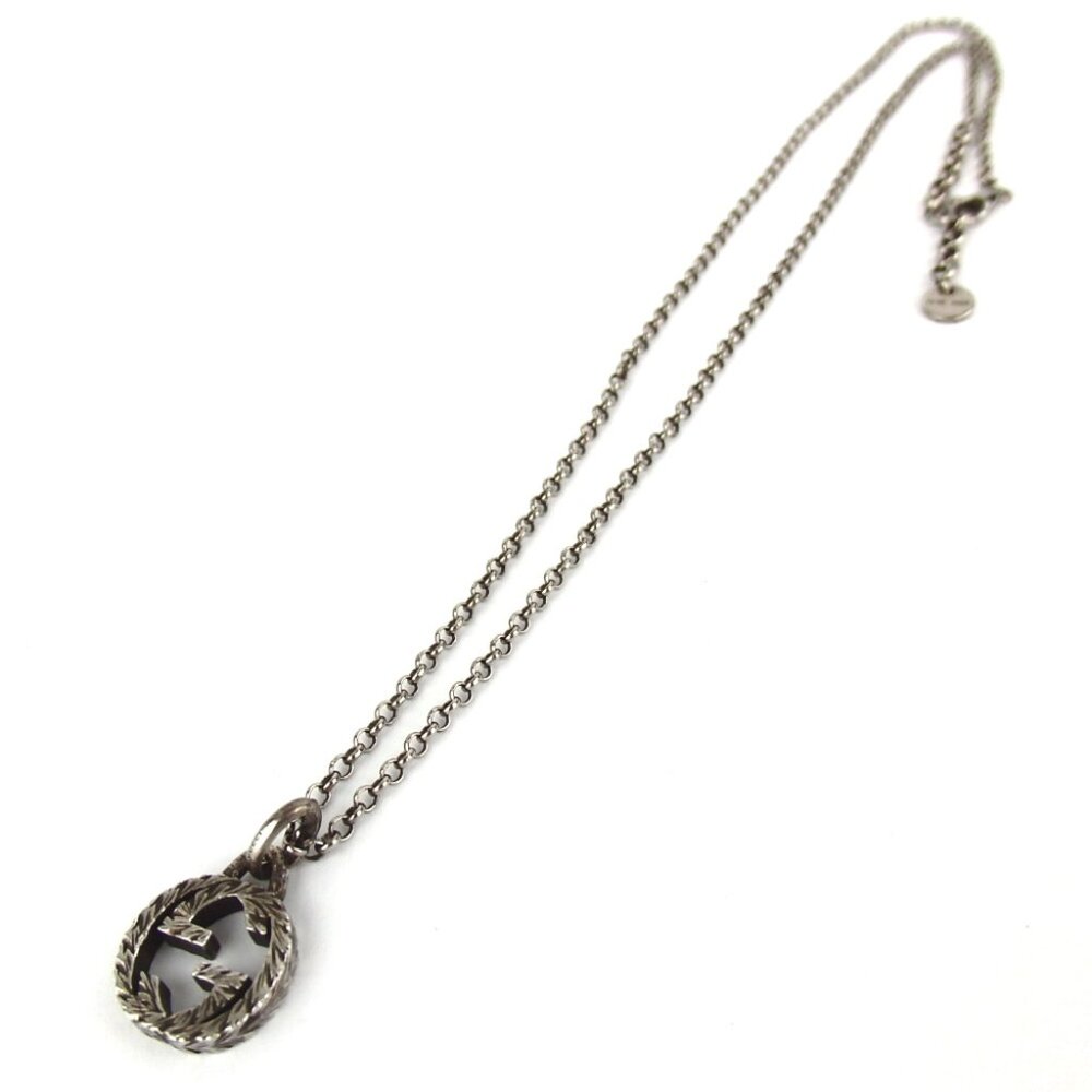 Authentic Gucci Interlocking G Arabesque Necklace… - image 2